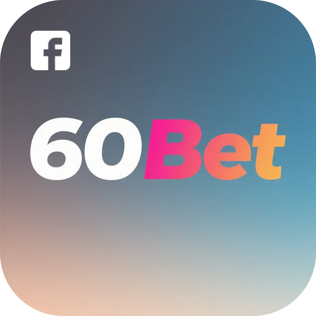 Página oficial da 60bet no Facebook